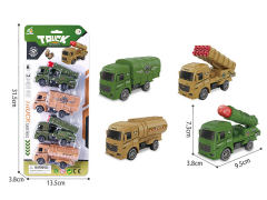 Pull Back Military Car(4in1) toys