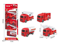 Pull Back Fire Engine(4in1) toys