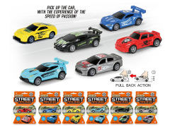 Die Cast Car Pull Back(6S) toys