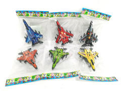 Pull Back Airplane(6C) toys