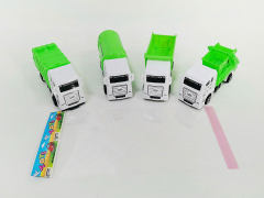 Pull Back Sanitation Truck(4S) toys