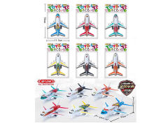 Pull Back Airplane(6S) toys