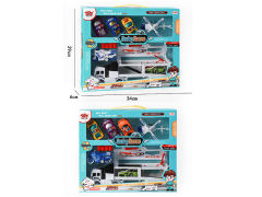 Pull Back Fire Engine Set(2S) toys