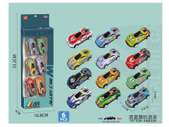 Pull Back Car(6in1) toys