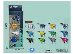 Pull Back Battle Car(4in1) toys