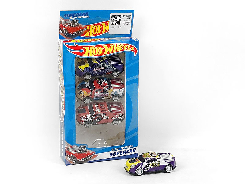 Pull Back Car(4in1) toys