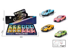 1:32 Die Cast Racing Car Pull Back(12in1) toys