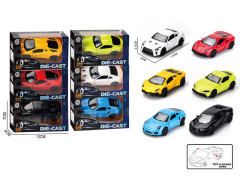 1:43 Die Cast Car Pull Back(6S) toys