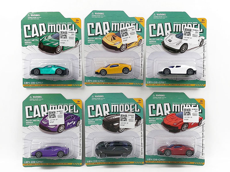 Die Cast Car Pull Back(6S) toys