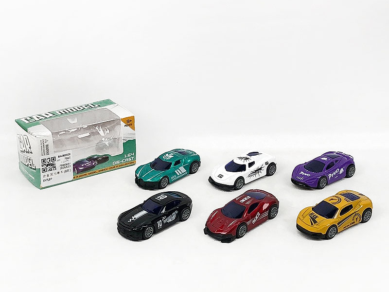 Die Cast Racing Car Pull Back(6S) toys