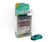 Die Cast Car Pull Back(3in1) toys