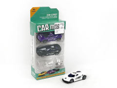 Die Cast Racing Car Pull Back(3in1) toys