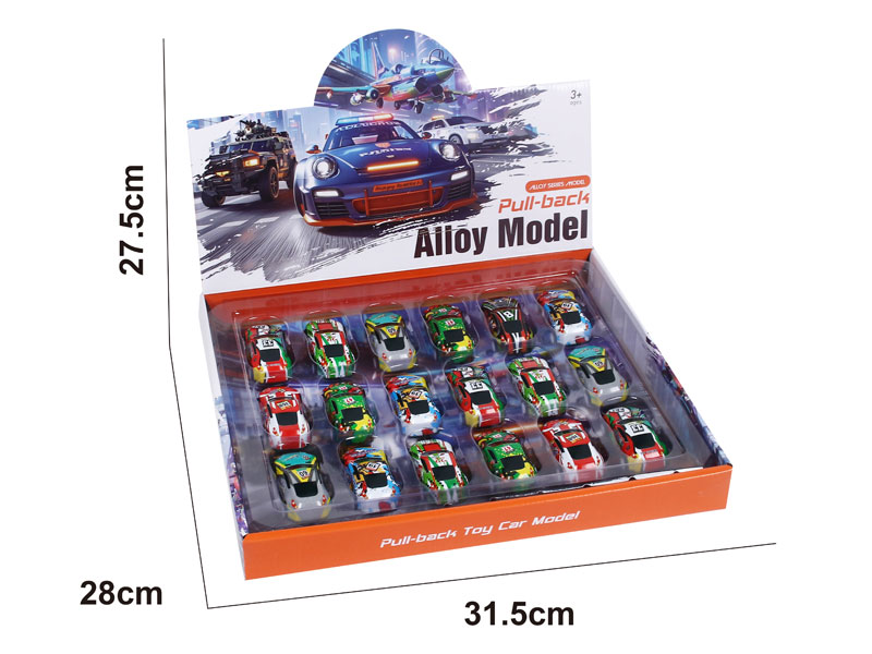 Pull Back Car(18in1) toys