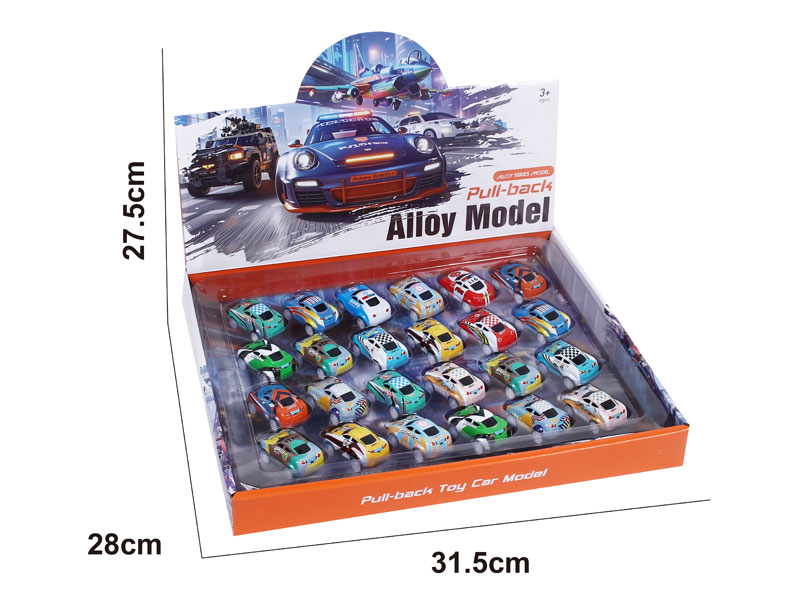 Pull Back Car(24in1) toys