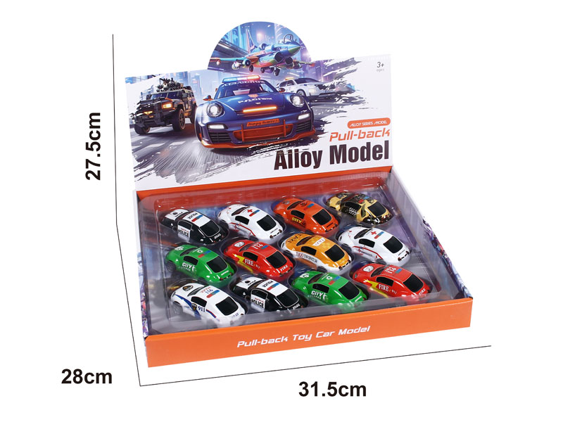 Pull Back Car(12in1) toys