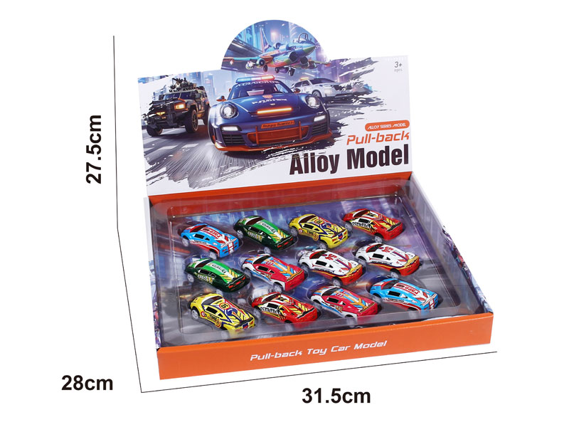 Pull Back Car(12in1) toys