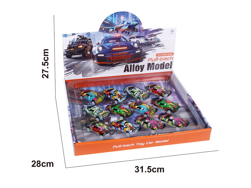 Pull Back Car(12in1) toys