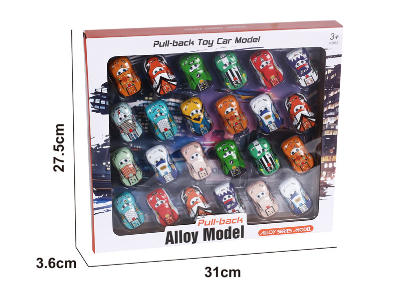 Pull Back Car(24in1) toys