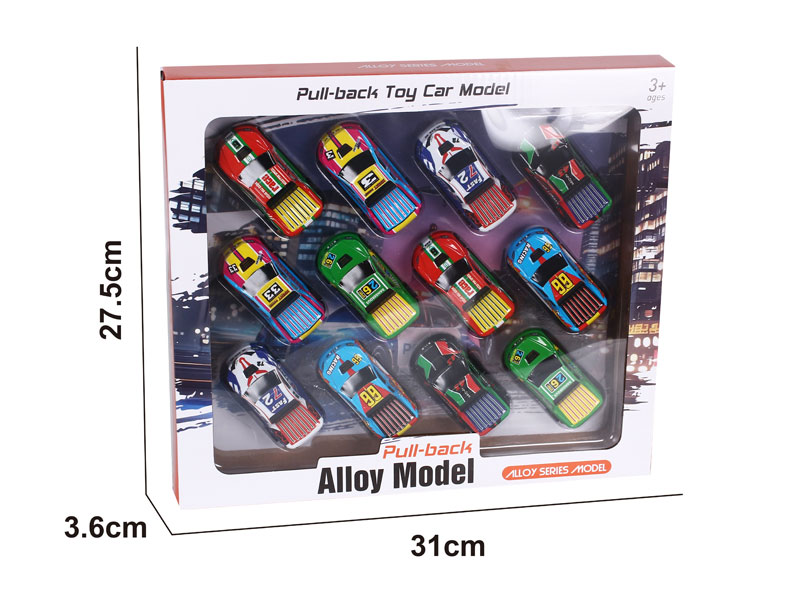 Pull Back Racing Car(12in1) toys