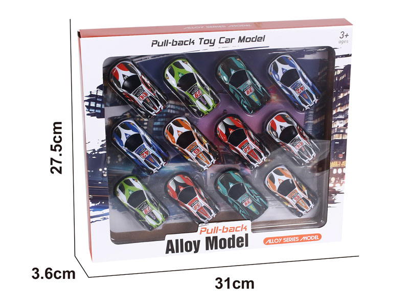 Pull Back Car(12in1) toys