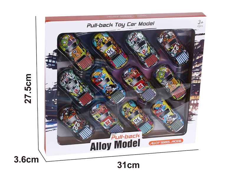 Pull Back Car(12in1) toys
