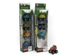 Pull Back Car(4in1) toys