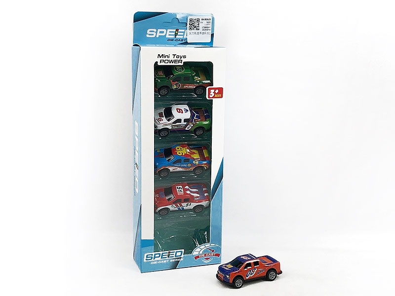 Pull Back Car(5in1) toys