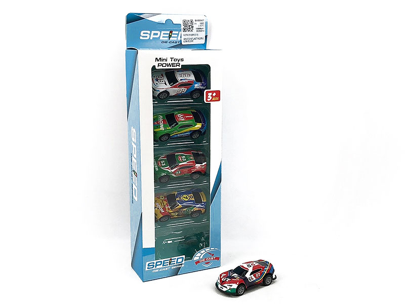 Pull Back Racing Car(5in1) toys