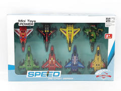 Pull Back Fighter(8in1) toys