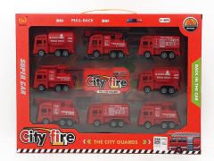 Pull Back Fire Engine(8in1) toys