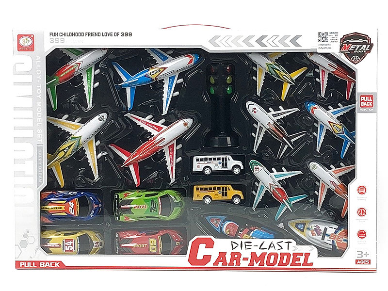 Pull Back Set(18in1) toys