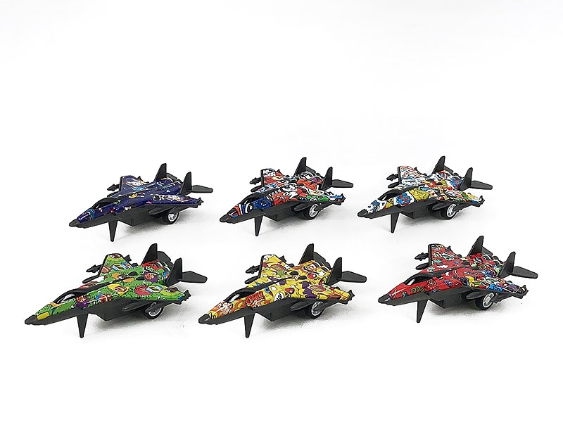 Pull Back Airplane(6S) toys
