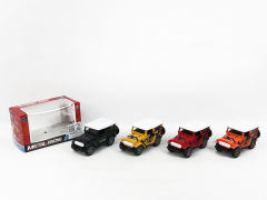 1:38 Die Cast Jeep Pull Back(4C)