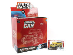 1:38 Die Cast Touring Car Pull Back(24in1) toys