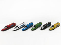 金属铁壳大号回力高铁列车(6款)