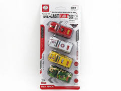 金属铁壳回力警车(4只庄)