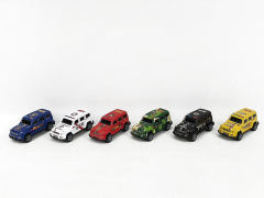 Pull Back Police Car(6in1) toys