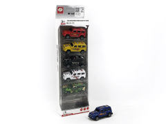 Pull Back Police Car(6in1) toys