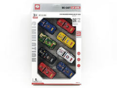 Pull Back Police Car(8in1) toys