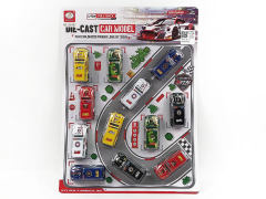 Pull Back Police Car(12in1) toys