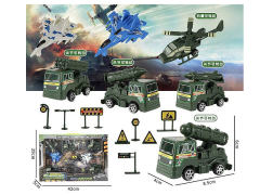 Pull Back Military Car Set toys