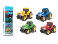 Die Cast Farmer Car Pull Back(4in1) toys