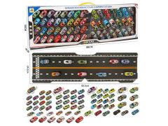 铁皮回力车+带纸板赛道（53只庄）