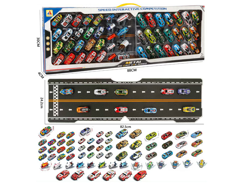 Pull Back Car & Pull Back Airplane Set toys