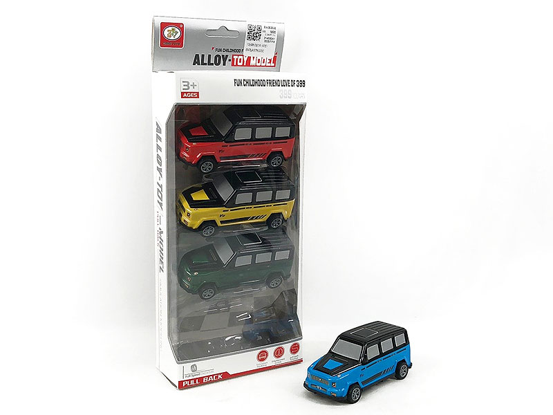 Pull Back Car(4in1) toys
