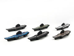 金属铁壳回力大号航母（6款）