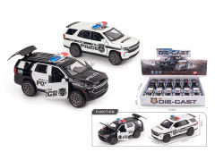 1:32 Die Cast Police Car Pull Back(12in1) toys