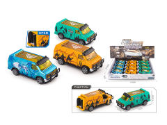 1:32吉姆斯GMC合金三开门面包车(12只庄)