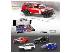 1:42 Die Cast Cross-country Car Pull Back(12in1) toys