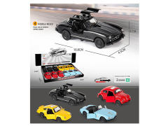 1:42 Die Cast Car Pull Back(12in1) toys